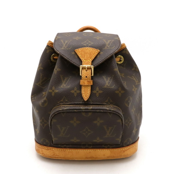 Louis Vuitton Shoulder Montsouris Backpack Bag Monogram - Picture 1 of 9